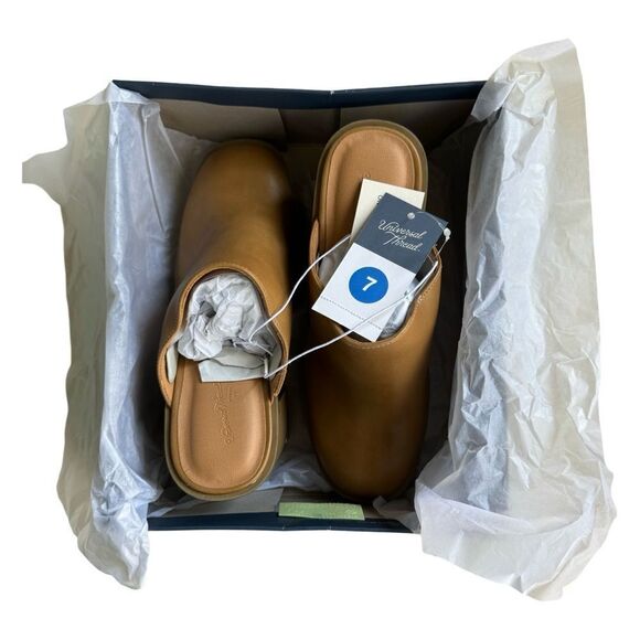 Tess Platform Mule Heels - Universal Thread Tan Size 7 NWT - Picture 8 of 10